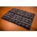Large 40x30cm Brown Flower Rapeseed Thermal Pillow | 6-Chamber Grain Pillow for Back & Abdominal Support - Buy Online on GoSupps.com