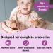 TIDY TOT Waterproof Baby Bibs & Sleeves - Additional Catch-All Bibs for Mess-Free Feeding | International Shipping Available - Buy Online on GoSupps.com
