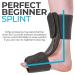 Dorsal Night Splint for Plantar Fasciitis & Achilles Tendon Stretching - S/M Size - Buy Online on GoSupps.com