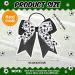 Soccer Ball Hair Bows Set - 20pcs Elastic Hair Ties for Girls & Women | Sports Hair Accessories for Player, School Team, Birthday & Holidays - Buy Online on GoSupps.com