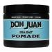 Don Juan Sea Salt Pomade 4 oz | Water Based Medium Hold | Medium Shine | Natural Extracts & Ocean Minerals | Surf Wax Scent - Buy Online on GoSupps.com