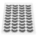 Soft Long Dense False Eyelashes - 20 Pairs for Stunning Eye Makeup | Shop Internationally - Buy Online on GoSupps.com