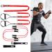 Everlast FIT Body Weight Suspension Trainer - Resistance Tubes & Anchor Strap Great for Home Gym CrossFit Pilates Fitness Full-Body Workouts Exercise & Home Gym Accessories