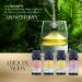Abloom Moon Massage Oil Gift Box - 4 x 10ml Essential Oils for Aromatherapy Massage & Hair Care | Rose Jasmine Lavender - Buy Online on GoSupps.com