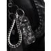 Cool Punk Skull Pattern Lip Gloss Tube Holder Keychain - Neoprene Chapstick Sleeve | International Shipping - Buy Online on GoSupps.com
