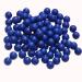 100 Rounds Solid Nylon 50 Cal. Paintballs 50 Cal Rubber Balls Ammo for Tr50 Reusable .50 Caliber Hard Plastic Projectiles for Self Defense Blue