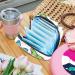 Menstruation Bag with Zipper - Women's Tampon & Napkin Organizer | Butterfly Pattern Collection - Shop Now! - Buy Online on GoSupps.com