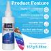 LET'S RESIN Ocean White Epoxy Resin Pigment 167g - UV Resistant Concentrated Paste for 3D Flower Coasters - Buy Online on GoSupps.com