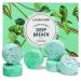Aromatherapy Shower Steamers - 6pc XXL Vapor Bombs for Nasal Relief, Self Care, Relaxation, Spa Day, Pampering Gifts - with Pure Mint, Menthol & Eucalyptus Natural Essential Oil Tablets 6-pack | Relaxation & Nasal Relief