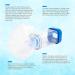 Aerochamber Inhaler Spacer with Adult Face Mask for Improved Asthma Pump Delivery - Blue - Buy Online on GoSupps.com