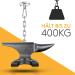 Master Factory Ceiling Hooks for Boxing Bags | 400kg Load Capacity | Bombproof Punching Bag Bracket | Ideal Ceiling Holder with German Instructions | Stainless Steel - Buy Online on GoSupps.com