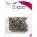 Cousin DIY 2.25 inch Nickel 50 Pack Coiless Safety Pins
