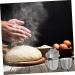 Alipis 2pcs Octagonal Cake Mold Roasting Pan Paper Cups Cupcake Mold Creative Baking Mold Muffin Candy 7.5x7.5x6.5cm Silver - Buy Online on GoSupps.com