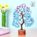 YATSKIA Crystal Tree - Turquoise and Amethyst Gemstone Tree of Life for Spiritual Decor and Good Luck Charms - Buy Online on GoSupps.com