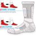 YUEDGE Women's Hiking Socks - Moisture Wicking Cotton, Cushioned Athletic Sports Socks (5 Pack) - Buy Online on GoSupps.com