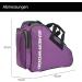 SHERWOOD Ice Skate Bag Premium Inline Skate Bag for Adults & Children | Perfect for Ice Hockey & Roller Skates Stylish Purple Design - Buy Online on GoSupps.com