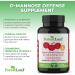 ForestLeaf D-Mannose Defense 1000mg with Cranberry, Hibiscus & Vitamin C - Urinary Tract Support - 120 Veggie Capsules - Buy Online on GoSupps.com