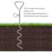 Dog Tie Out Cable and Stake Heavy Duty Dog Tie Out Stake Sturdy Dog Lead Stake Dog Camping Stake for Outdoor Yard and Camping Puppy Pet and Medium Dogs Red - Buy Online on GoSupps.com