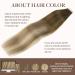 Goo Goo Tape In Extensions - Real Hair 20PCs 50cm Walnut Brown to Ash Brown & Bleach Blond | Invisible Tape Extensions - Buy Online on GoSupps.com