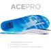 CURREX AcePRO Insole for Net Sports - Men, Women & Youth Dynamic Support - Shock Pad for Cushioning & Rebound Push - Ideal for Tennis, Pickleball, Badminton, Squash, Volleyball & Racquetball - Size L (Mens 9-10.5 / Womens 10.5-12) - Buy Online on GoSupps.com