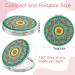 Berlune 10 Pcs Mandala Compact Mirror Bulk - Double Sided Makeup Mirror for Women & Girls - Portable Pocket Mirror Gift Set - Buy Online on GoSupps.com