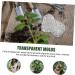 SHOWERORO Watermelon Mold 4pcs Mini Gourd Mold Baby Mold Mini Cucumber Fruit Forming Mold Gardening Accessory Melon Shaper - Buy Online on GoSupps.com
