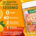 Liposomal L-lysine Gummies 1200mg, Lysine Chewable Supplement with Vitamin C, D3, B12 & Zinc for Adults & Kids, Immune & Collagen Support, Lips & Skin Health, Vegan, Natural Fruit Flavor, 60CT - Buy Online on GoSupps.com