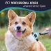 Professional Pet Brush for Cats & Dogs | Reduces Shedding & Tangles | Detachable Stainless Steel Comb | Soft Anti-Slip Handle - Buy Online on GoSupps.com
