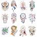 COKOHAPPY 12 Sheets Temporary Tattoos Dream Catcher Tattoos for Girls Women