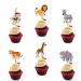 Seyal Jung Safari Cupcake Topper