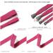 Sweatshirt Hoodie Flat Cotton Tape Ribbon Cord Rope 10 & 15mm - 26 Colors in Various Lengths | Neotrims Flanged Piping and Round Cord Matching - Magenta Wine 1 Meter - Buy Online on GoSupps.com