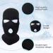 3 Hole Knitted Full Face Ski Mask Balaclava in Hot Pink - Winter Outdoor Sports Cover - Buy Online on GoSupps.com