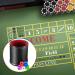 6-Piece PU Leather Dice Cup Set with Quiet Shaker and 30 Dices - Black - Buy Online on GoSupps.com