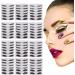 Eyeshadow Stencil Eye Makeup Applicator Stickers - Eyeliner Tool Eyeliner Stickers Eyeshadow Guide Tool Paper Eyeliner Stencils Stickers for Eyes 12pcs - Buy Online on GoSupps.com