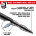HIT Tool #2 Nail Starter and 2/32" (#2) Nail Setter Hammerless Spring Tool - Buy Online on GoSupps.com
