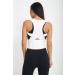 Deluxe Magnetic Posture Corrector with Adjustable Straps | Neoprene | Medium White - Buy Online on GoSupps.com
