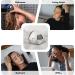 Portable Mini Scalp Massager | IPX7 Waterproof | Rechargeable Head Massager for Stress Relief | Bamboo Wood Base | Removable Nodes | Silver - Buy Online on GoSupps.com