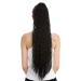 WIG ME UP N857-V-1 Hairpiece Braid Ponytail | Extra Long Voluminous Curly Afro Kinks | 75 cm Black Hair Extensions - Buy Online on GoSupps.com