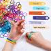 Inscraft 11880+ Loom Bands Set - 28 Colors Rubber Bands with Accessories - Bracelet Making Kit for Girls - DIY Craft Gift - Buy Online on GoSupps.com