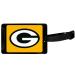 Siskiyou Sports Unisex NFL Green Bay Packers Luggage Tag, Black, 3.25"