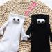 Magnetic Hand Holding Socks - 2 Pairs White Couple Holding Hands Socks - Buy Online on GoSupps.com