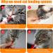 PEUTIER 2pcs Cat Strip Feeders Cute Cat Head Shape Cat Strip Squeeze Spoons Multifunctional 2-in-1 Cat Food Dispenser Cat Strip Spoons Cat Food Spoons for Wet Food Cat Pet Supplies (Green) - Buy Online on GoSupps.com