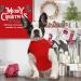 Abrrlo Christmas Dog Sweater - Warm Red-Black Checkered Sweater for Small & Medium Dogs - Buy Online on GoSupps.com