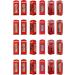 24 Stand Up Retro London TELEPHONE PHONE BOX Themed Edible Wafer paper Cake Toppers Decorations - Buy Online on GoSupps.com