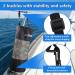 Portable Mesh Boat Trash Bag | Reusable Pontoon Boat & Kayak Accessories - Black - Buy Online on GoSupps.com