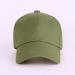 LANGZHEN 100% Cotton Kids Plain Baseball Cap Hat - Adjustable Sun Hat for Girls & Boys 2-4 Years - Army Green - Buy Online on GoSupps.com