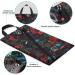 Travelkin Water Resistant Shoe Bag with Handle - Black, Men & Women Travel Shoe Pouch - Buy Online on GoSupps.com