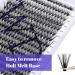 300PCS DD Curl 40D 0.07mm Cluster Lashes Extension - DIY Eyelash Extensions Kit - Mixed Lengths 8-16mm - Wide Stem Individual Eyelashes - Full Set for Home Use - Cluster-40D-0.07-DD-MIX8-16 RR-8-16mm - Buy Online on GoSupps.com