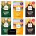 Taylors Coffee Bags Bundle | 2 X 10 Rich Italian Coffee Bags 2 X 10 Hot Lava Java Coffee Bags and 2 X 10 Flying Start Coffee Bags | 60 Coffee Bags Individually Wrapped