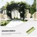 STOBOK 1 roll Prop Gauze Handrail Ribbon Decor Craft Stair Decorative Mesh Tulle Diy Dress Party Wedding 0.01X49X3000CM Green - Buy Online on GoSupps.com